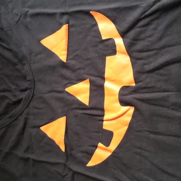 Langwyqu Halloween Pumpkin  Funny Graphic Tank Top Size M - Picture 3 of 5